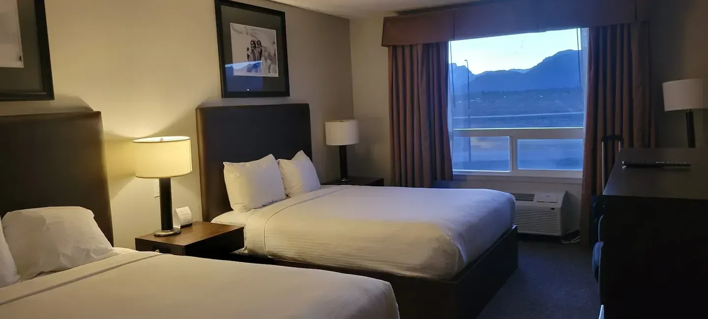 Mountain-facing resort stay in Kananaskis, Alberta